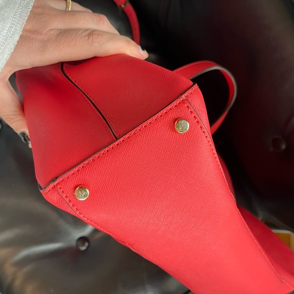 Coral Pink Kate Spade Purse - Picture 7 of 8